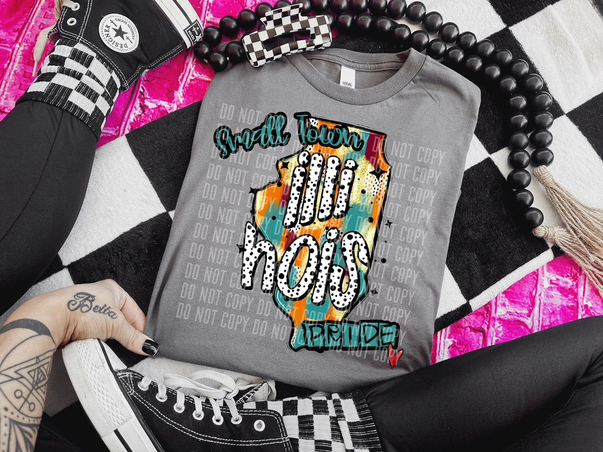 Illinois Small Town Pride Stone 63222 DTF transfer