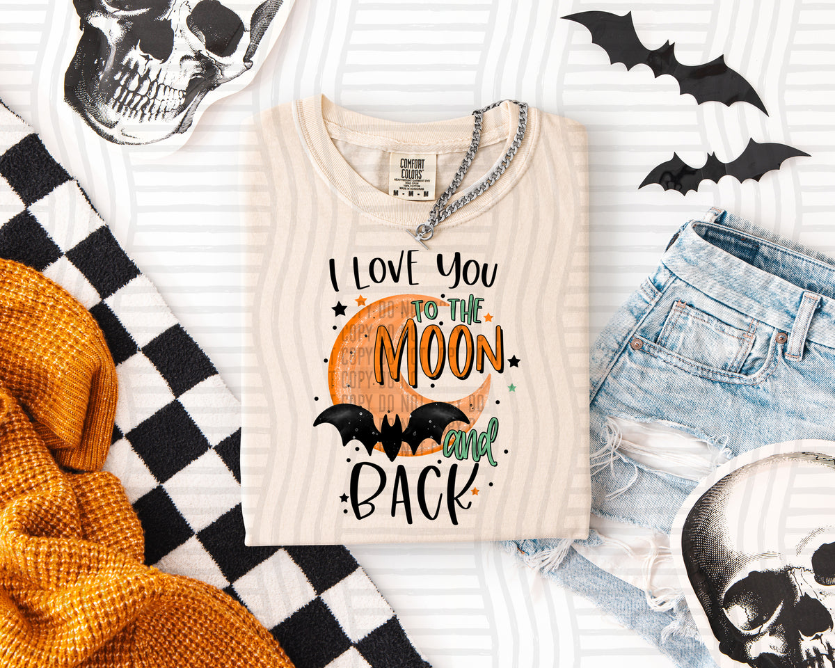 I love you to the moon and back (caplinger) DTF Transfer