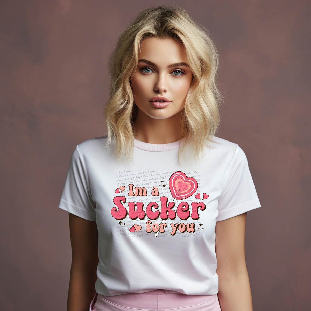I'm A Sucker For You 71687 DTF Transfer