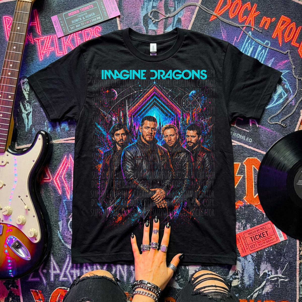 Imagine band (Starlight) DTF Transfer