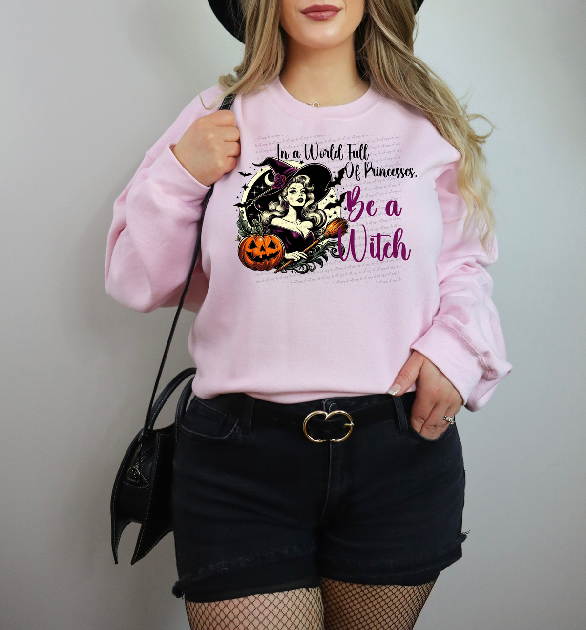 In A World Full of Princesses Be A Witch 59412 DTF transfer