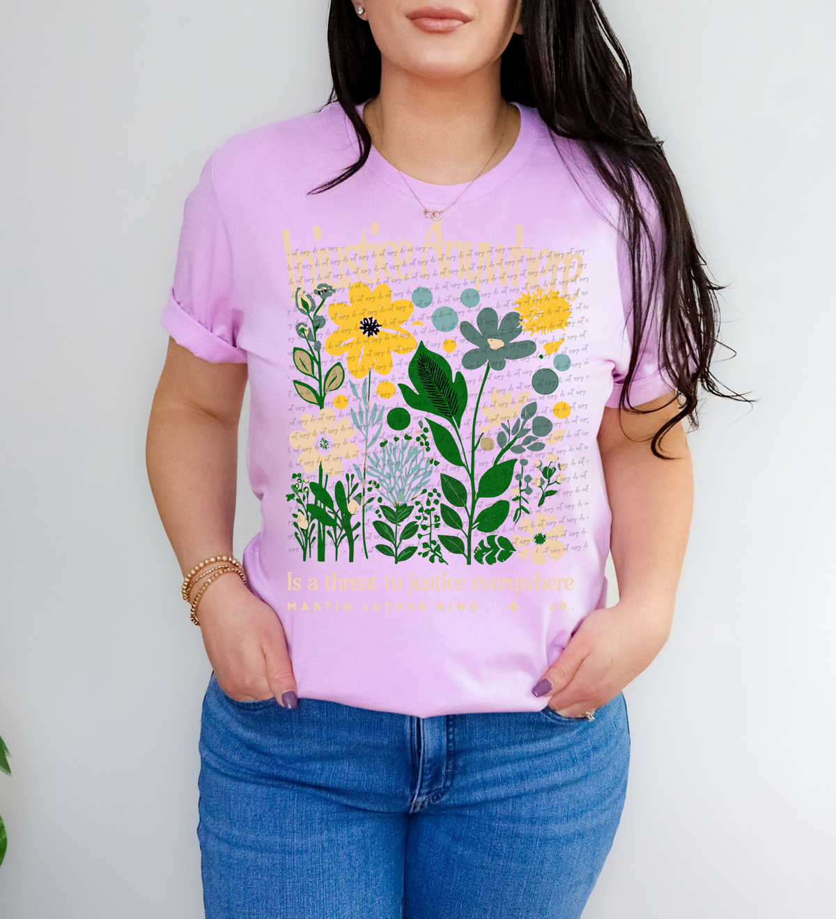 In Justice Anywhere Is A Threat To Justice Everywhere Martin Luther King Jr 81296 DTF Transfer