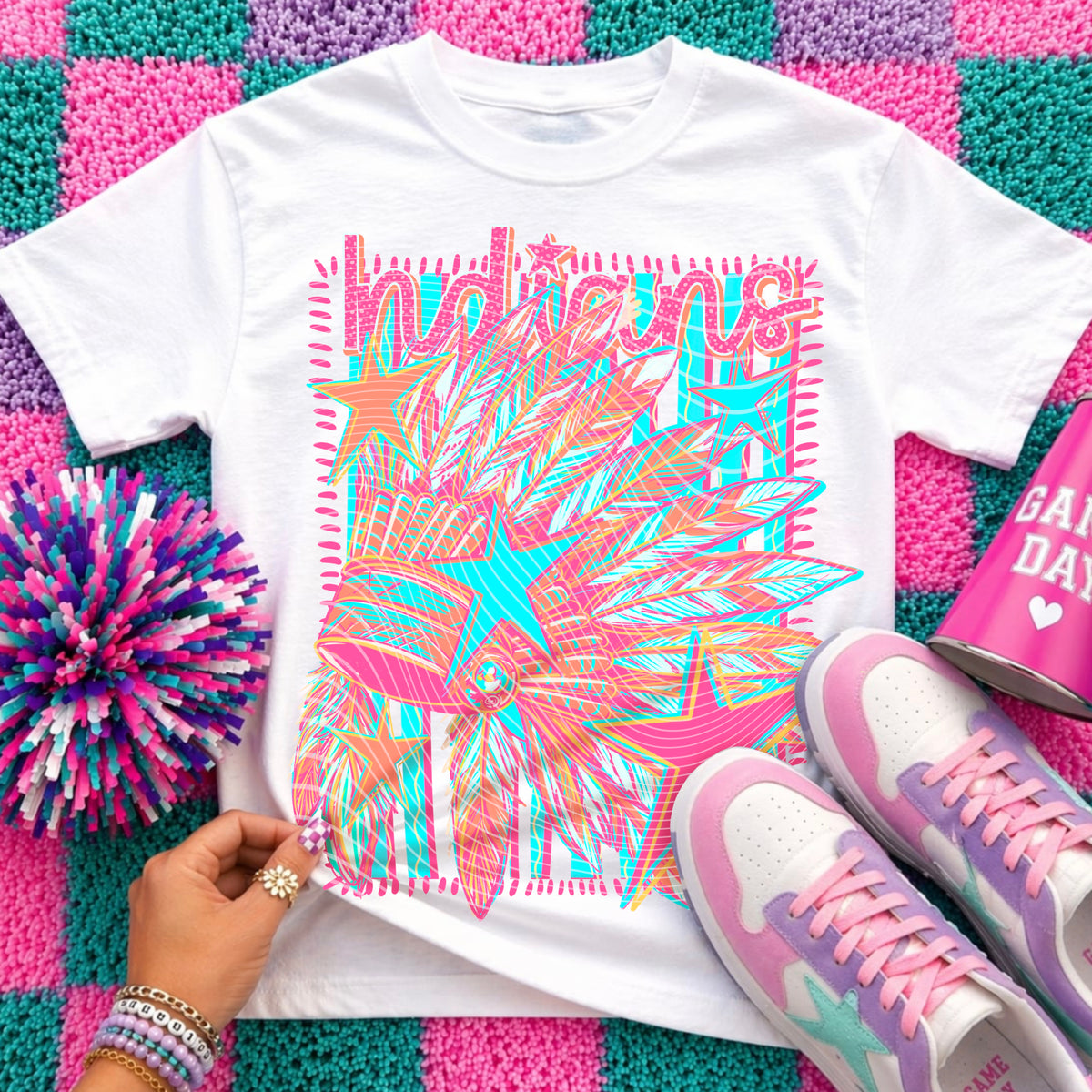 indians neon stars (agcm)