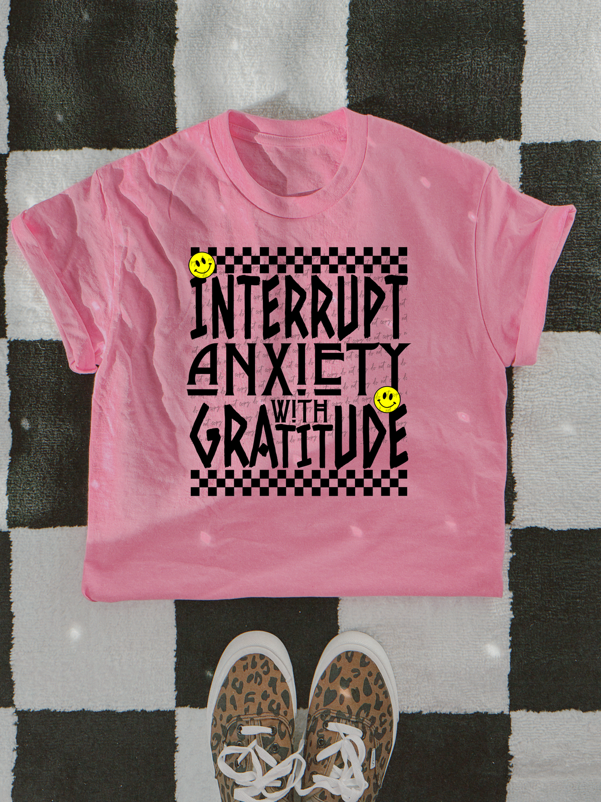 Interrupt Anxiety With Gratitude 46264 DTF transfer