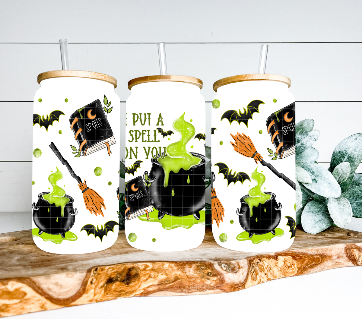 I put a spell on you bats (Linda) UV DTF WRAP