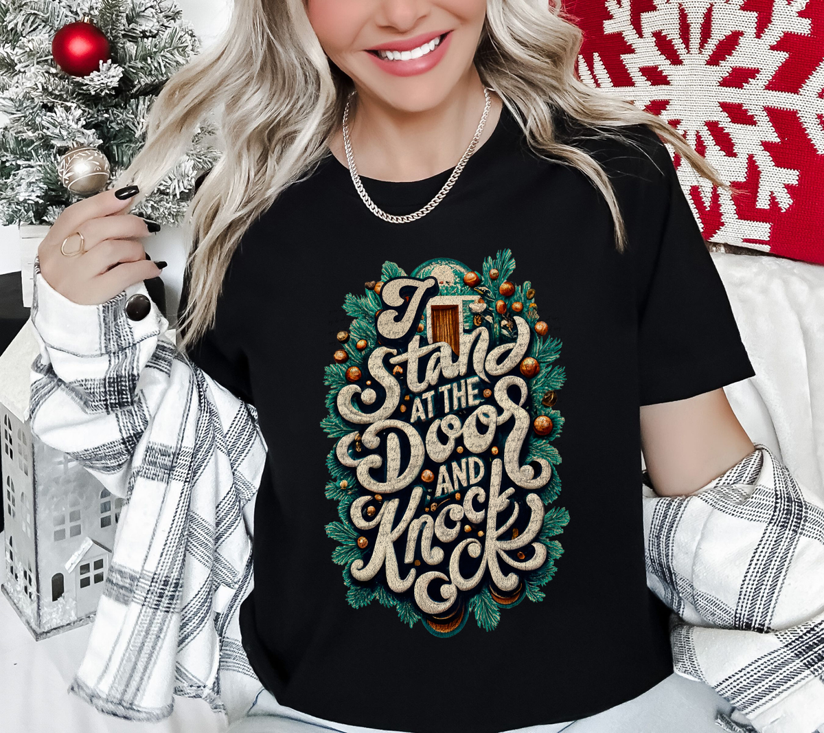 I Stand At The Door And Knock 46458 DTF transfer