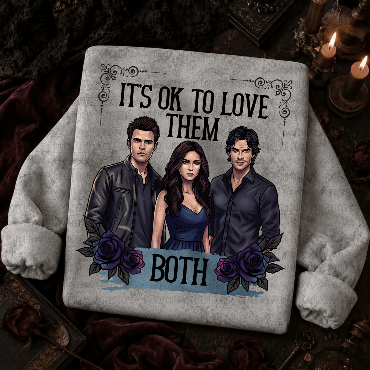 It's okay to love them both (RRD) DTF transfer