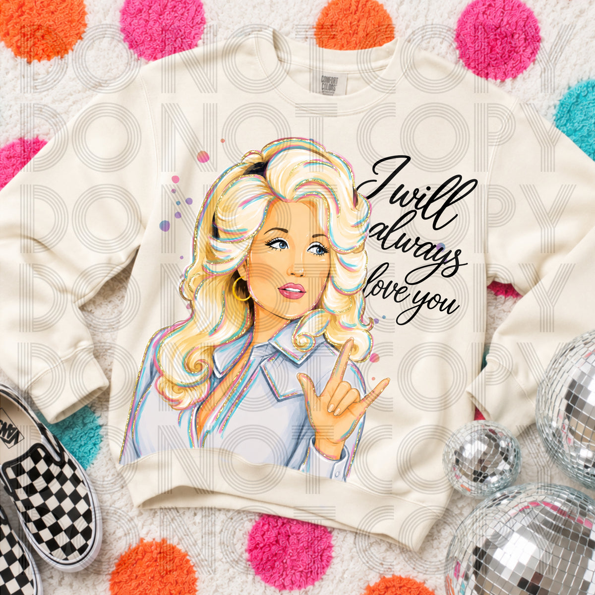 I will always love you Dolly (Renewed) DTF Transfer