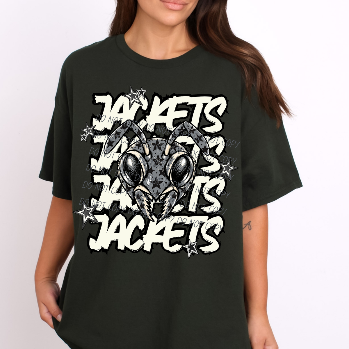 jackets varsity after dark (city) DTF Transfer