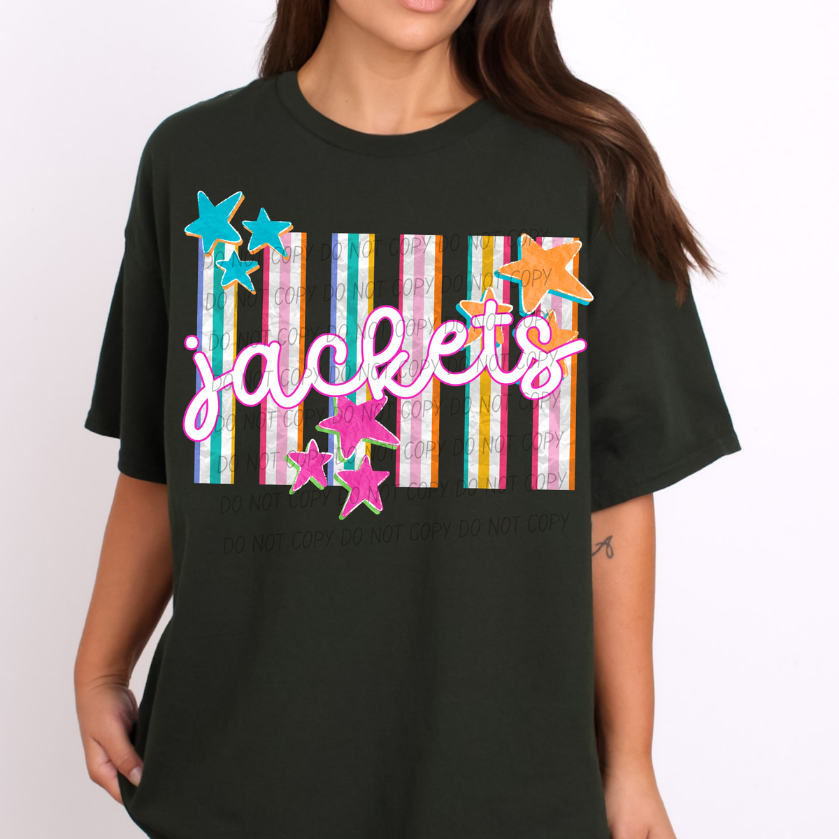 jackets spirit stripes (city) DTF Transfer