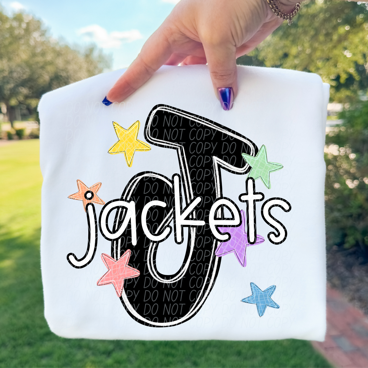 Jackets star Mascots (CITY) DTF transfer