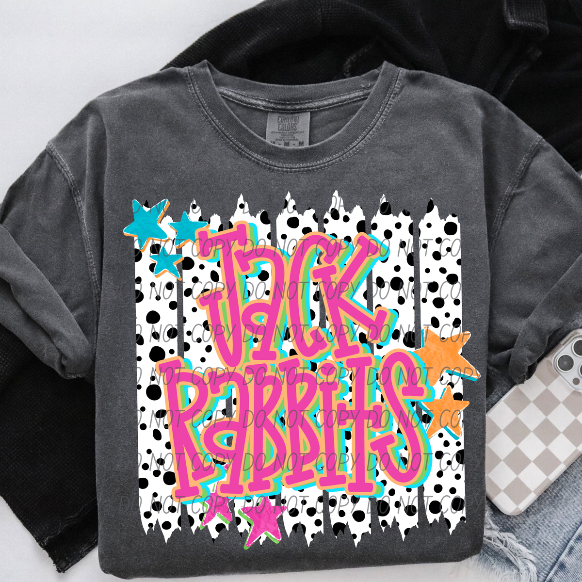 Jackrabbits Lotty Dotty (City) DTF Transfers