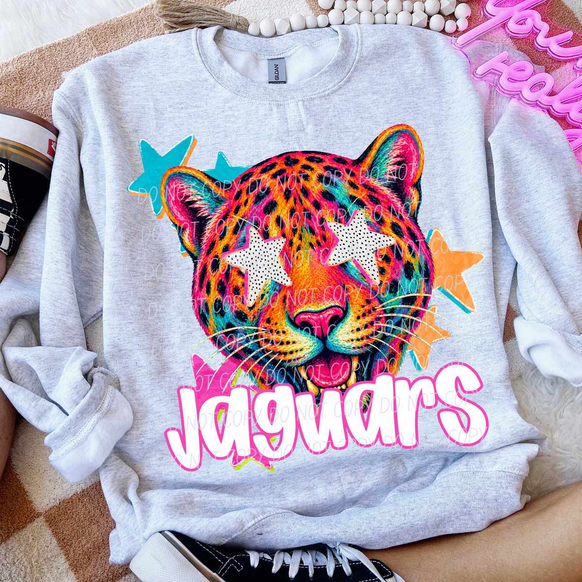 Jaguars pop art (City) DTF Transfer