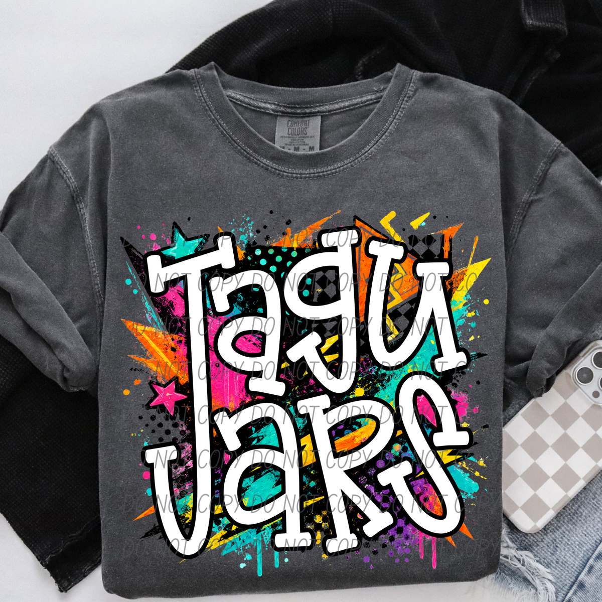 Jaguars totally tubular (City) DTF Transfer