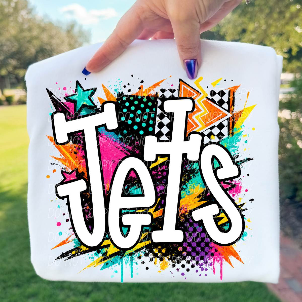 Jets totally tubular (City) DTF Transfer