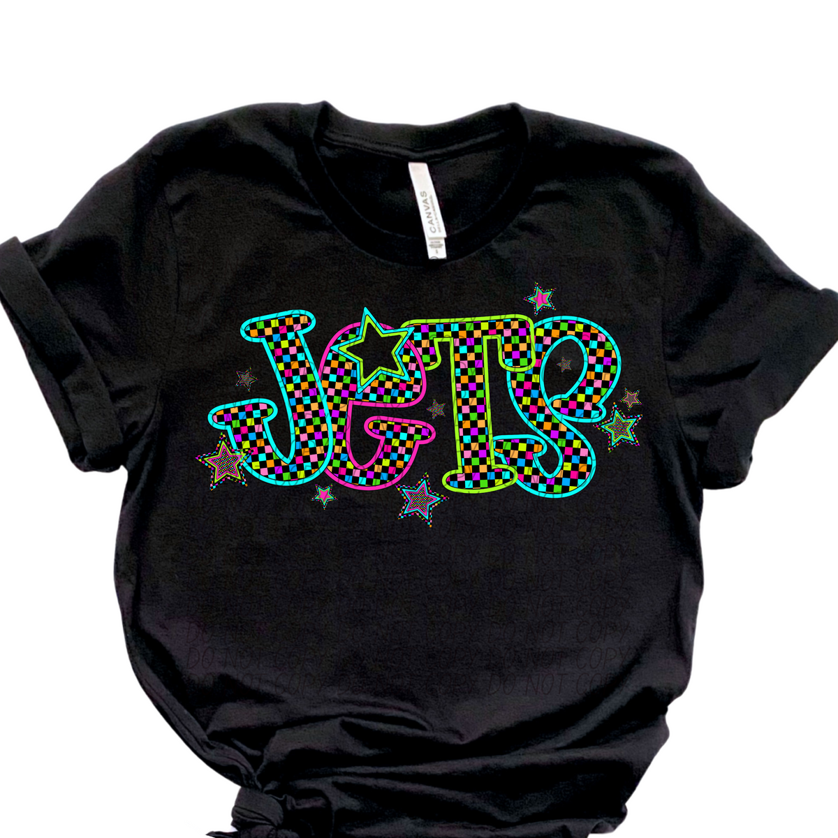 Jets Neon Stars (City) 102378 DTF transfer