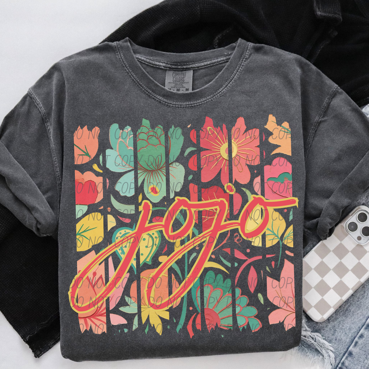 Jojo boho stripes (City) DTF Transfer