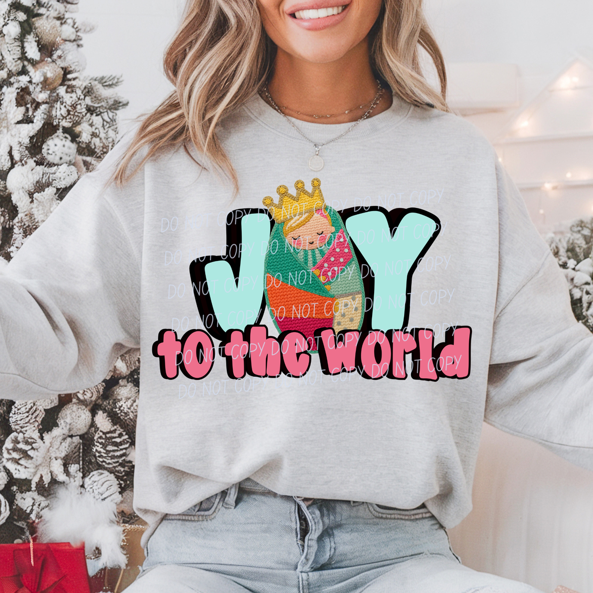 Joy to the World-Baby (CITY)DTF Transfer