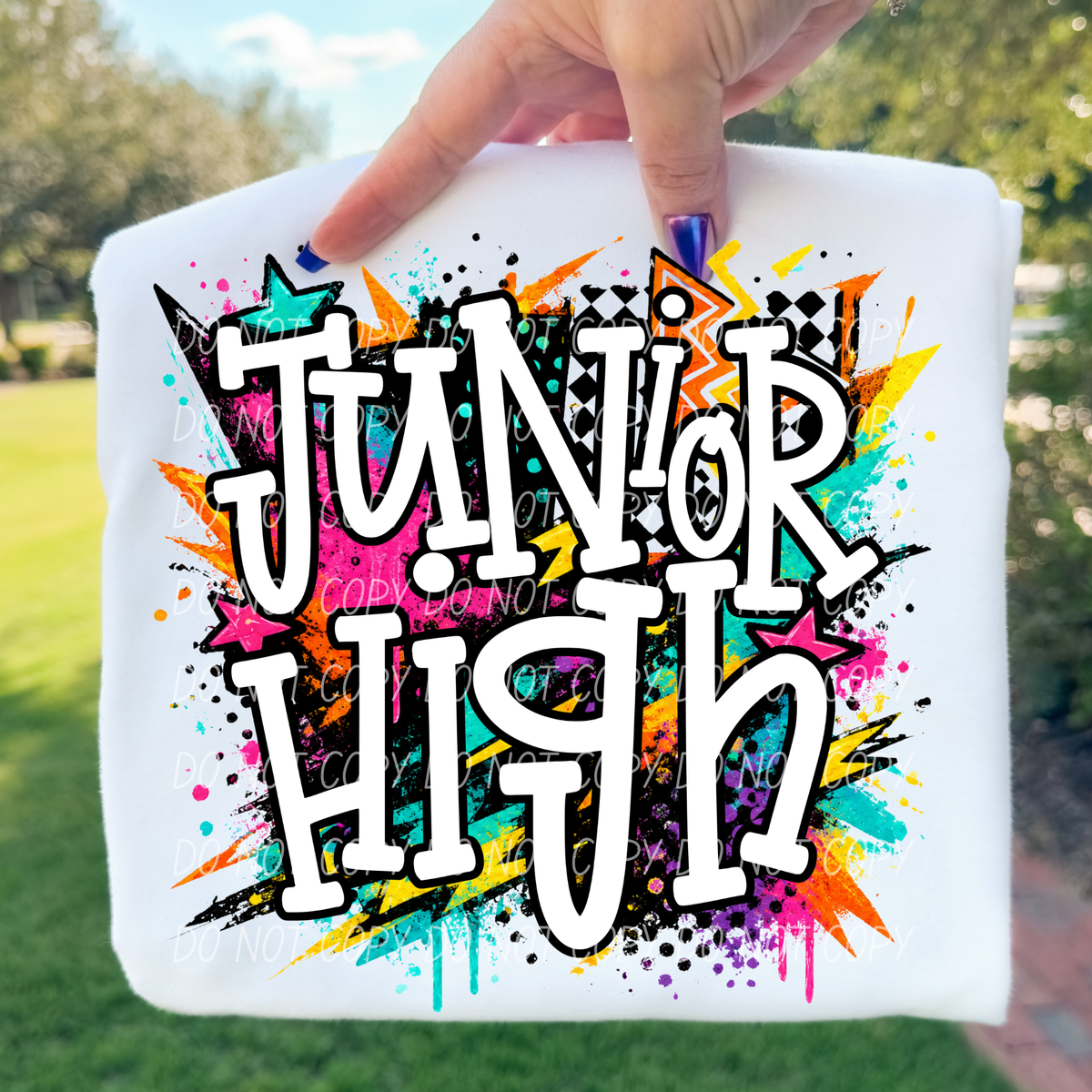 Junior high totally tubular (City) DTF Transfer
