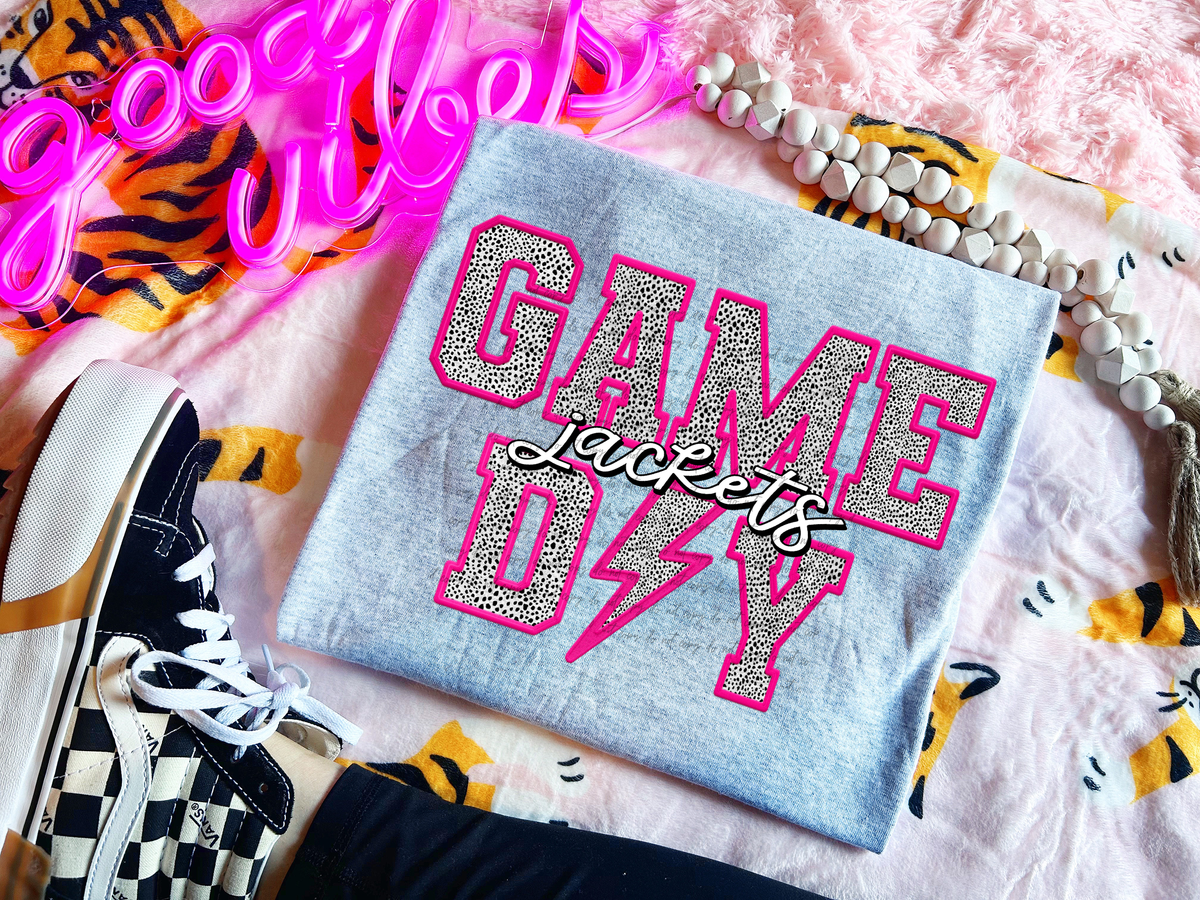 Jackets Faux Embroider Game Day 46706 DTF transfer