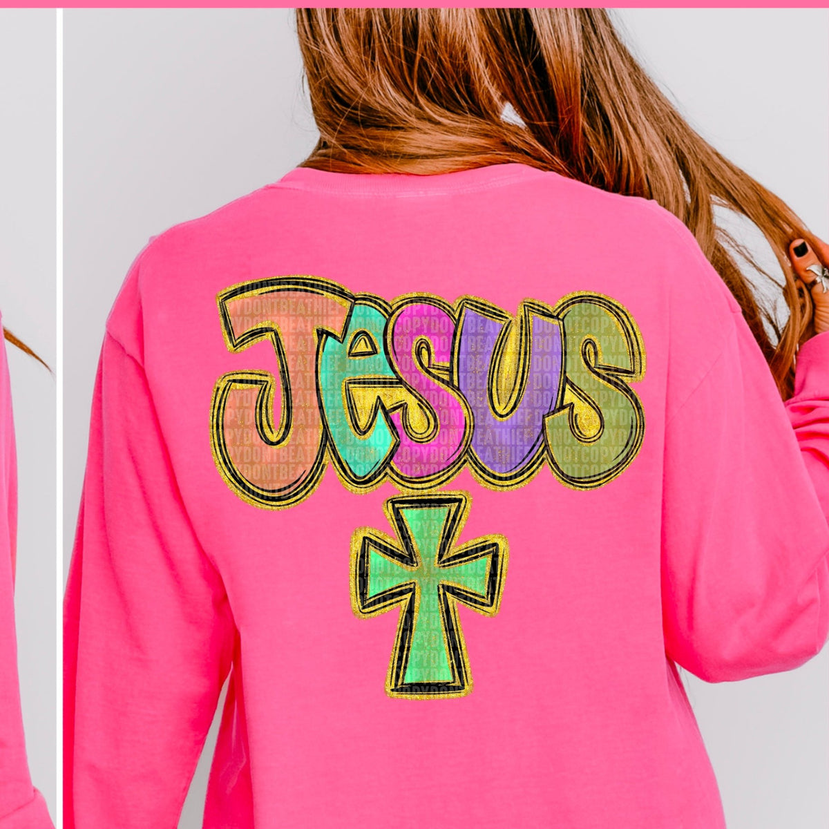 Jesus *BACK ONLY* (SDD) DTF Transfer
