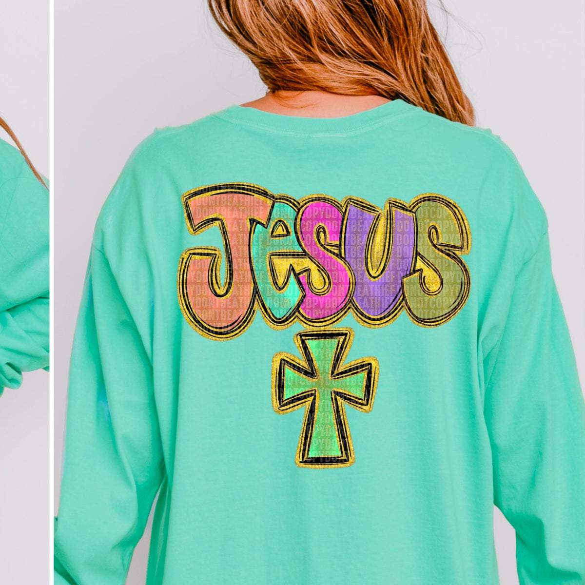 Jesus *BACK ONLY* (SDD) DTF Transfer