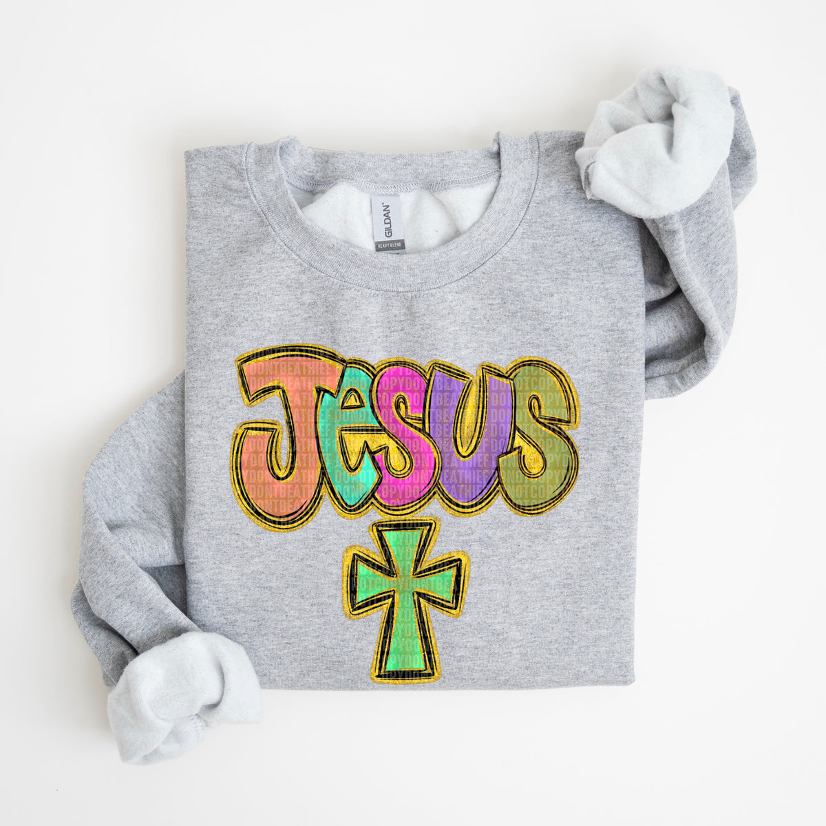 Jesus *BACK ONLY* (SDD) DTF Transfer