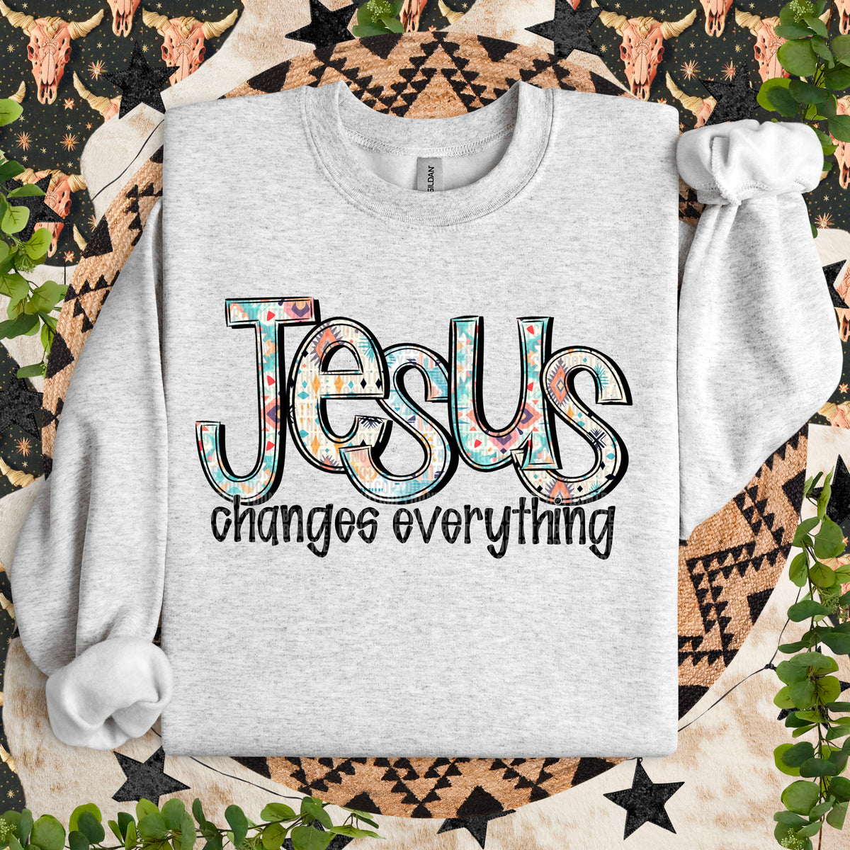 Jesus Changes Everything (SDD) 72278 DTF Transfer