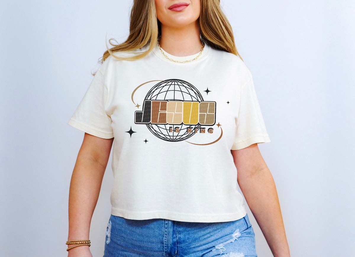 Jesus Is King 86014 DTF Transfer