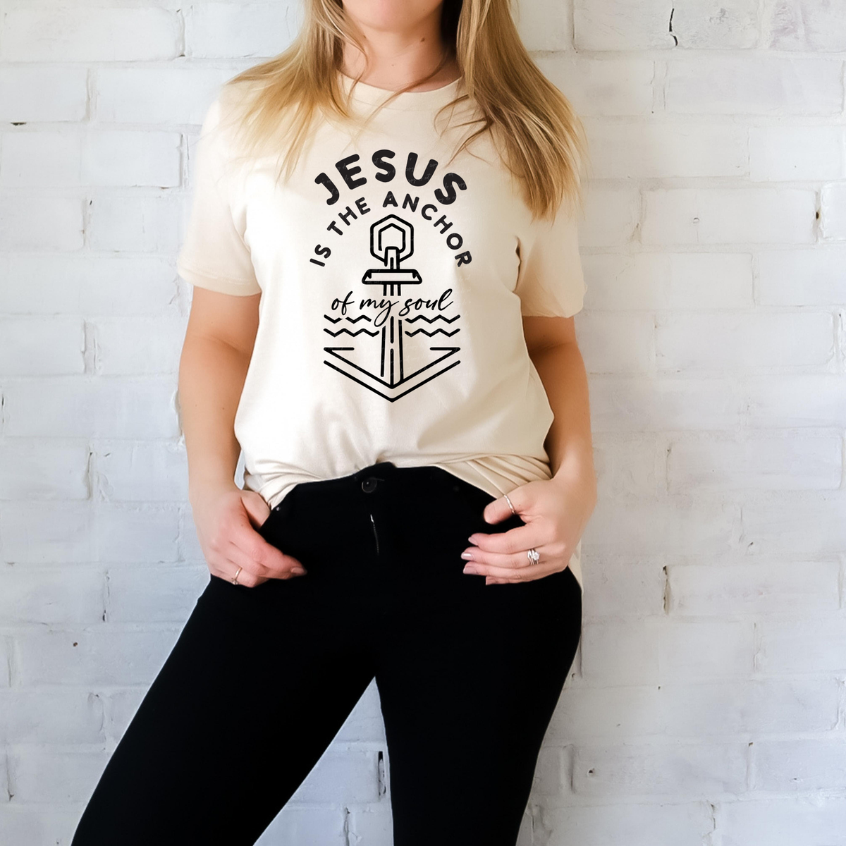 Jesus Is The Anchor Of My Soul 76346 DTF Transfer