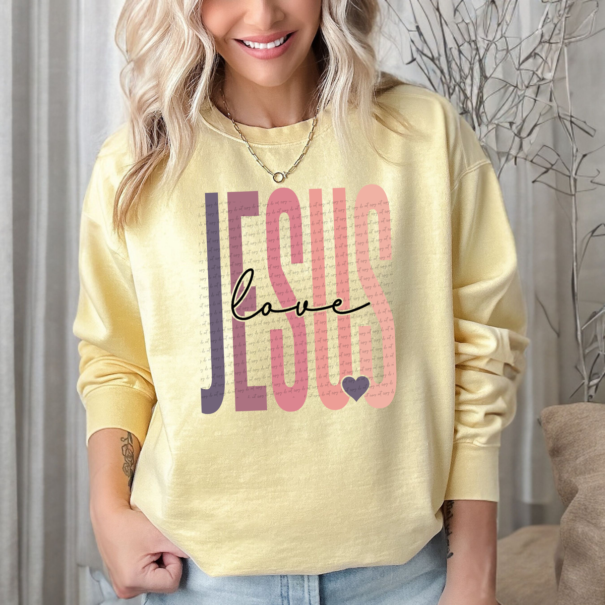 Jesus Love 57006 DTF transfer
