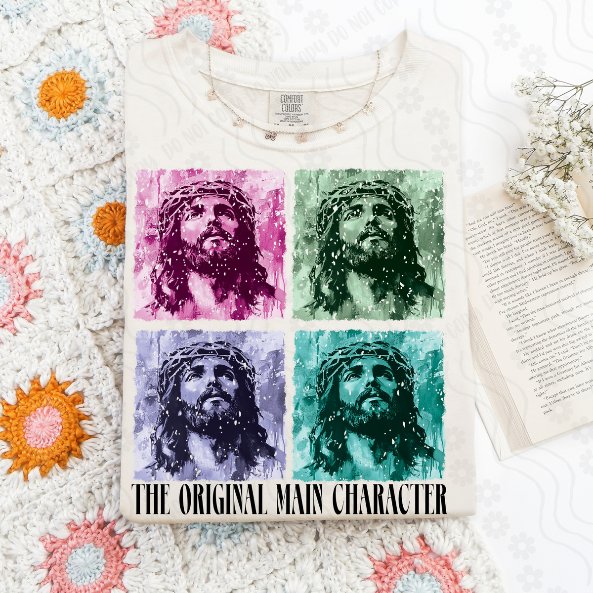 The Original Main Character Jesus 108371 DTF transfer