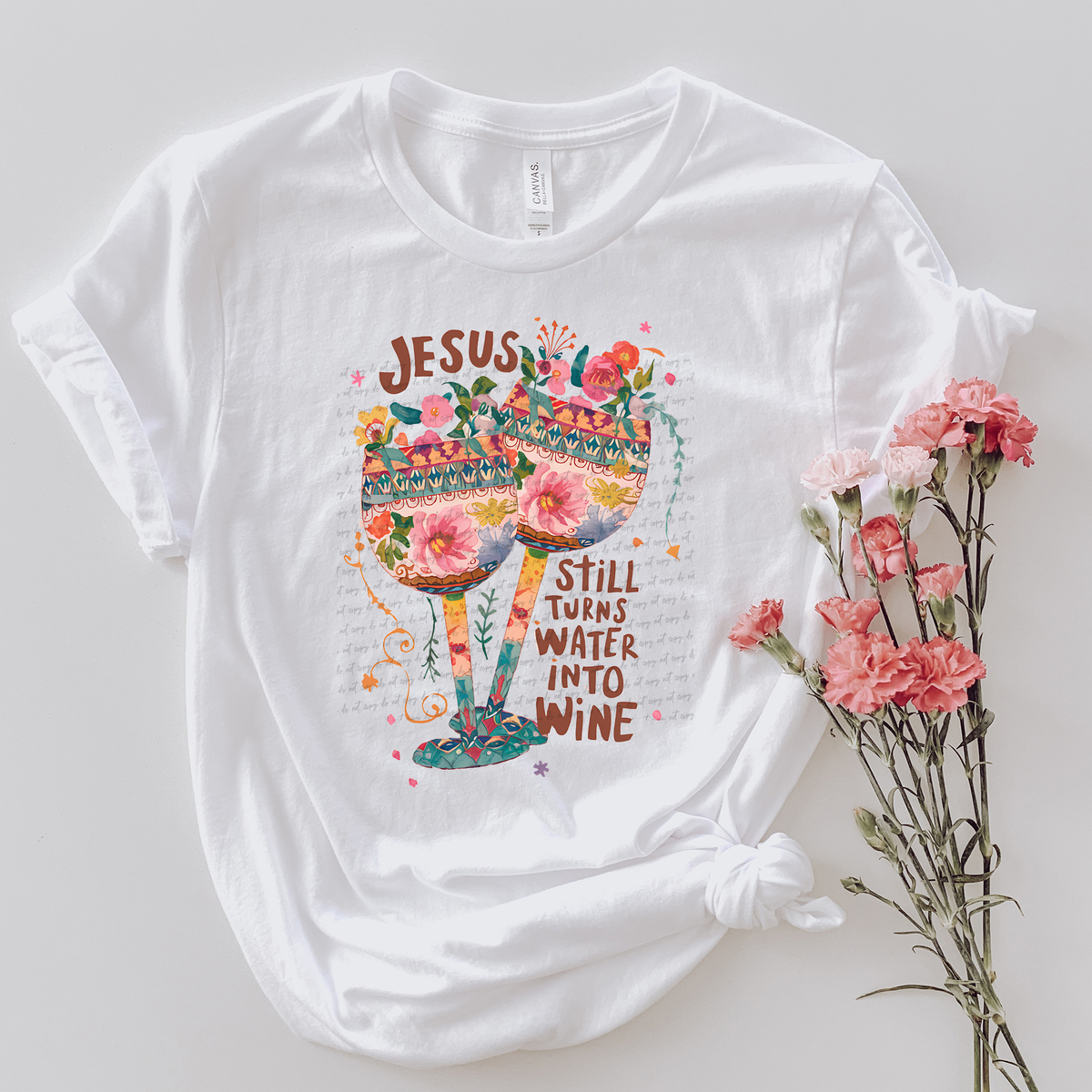 Jesus Still Turns Water Into Wine 76922 DTF Transfer