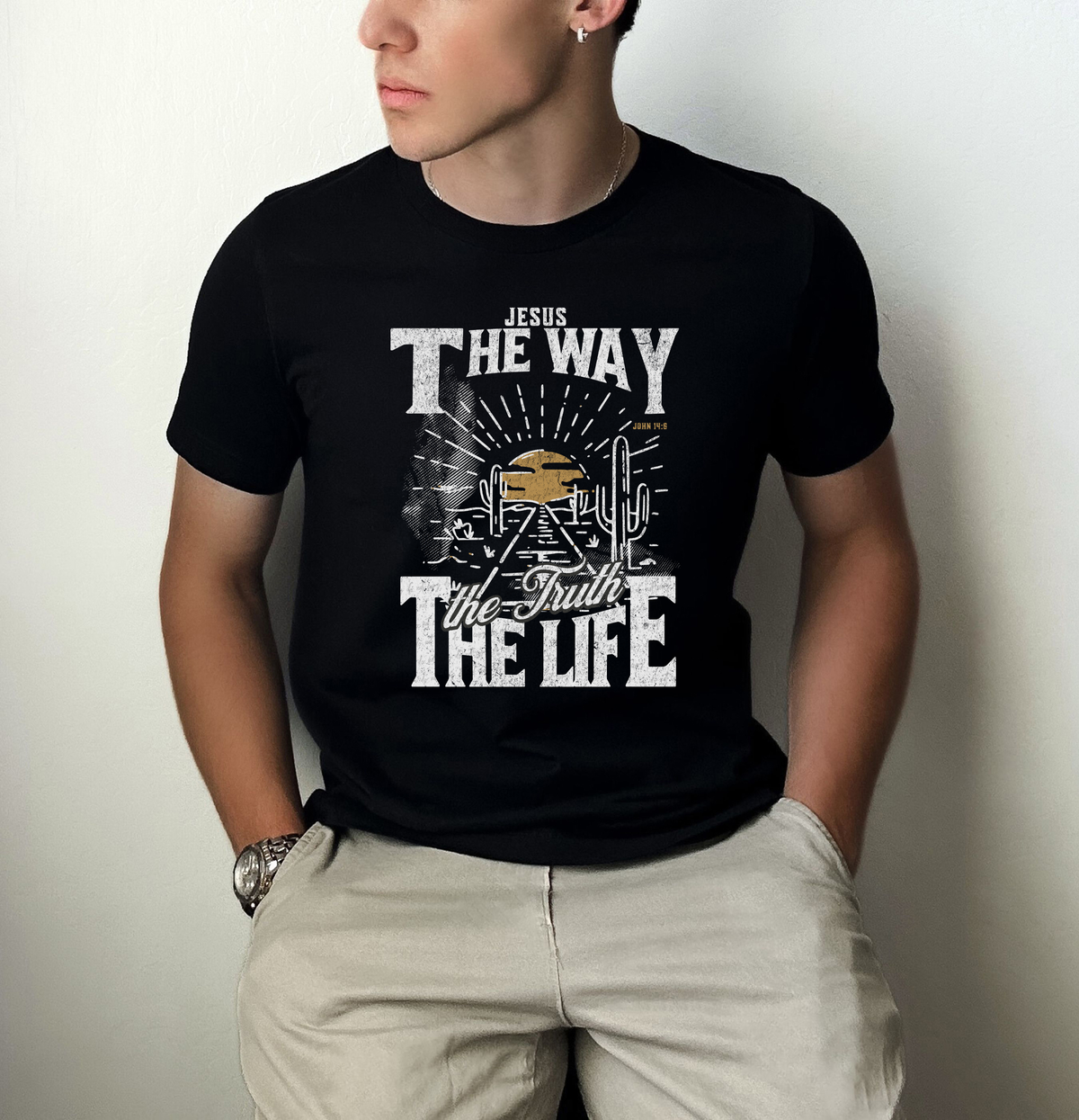 Jesus The Way The Truth The Life John 14:6 76927 DTF Transfer