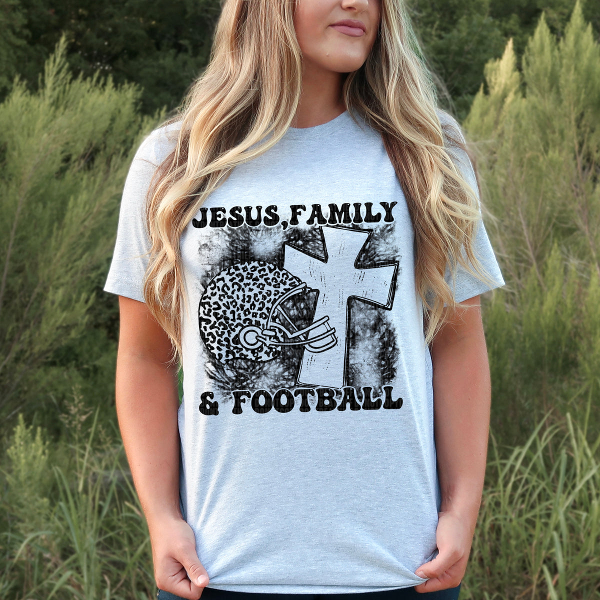 Jesus Family And Football 104212 DTF transfer