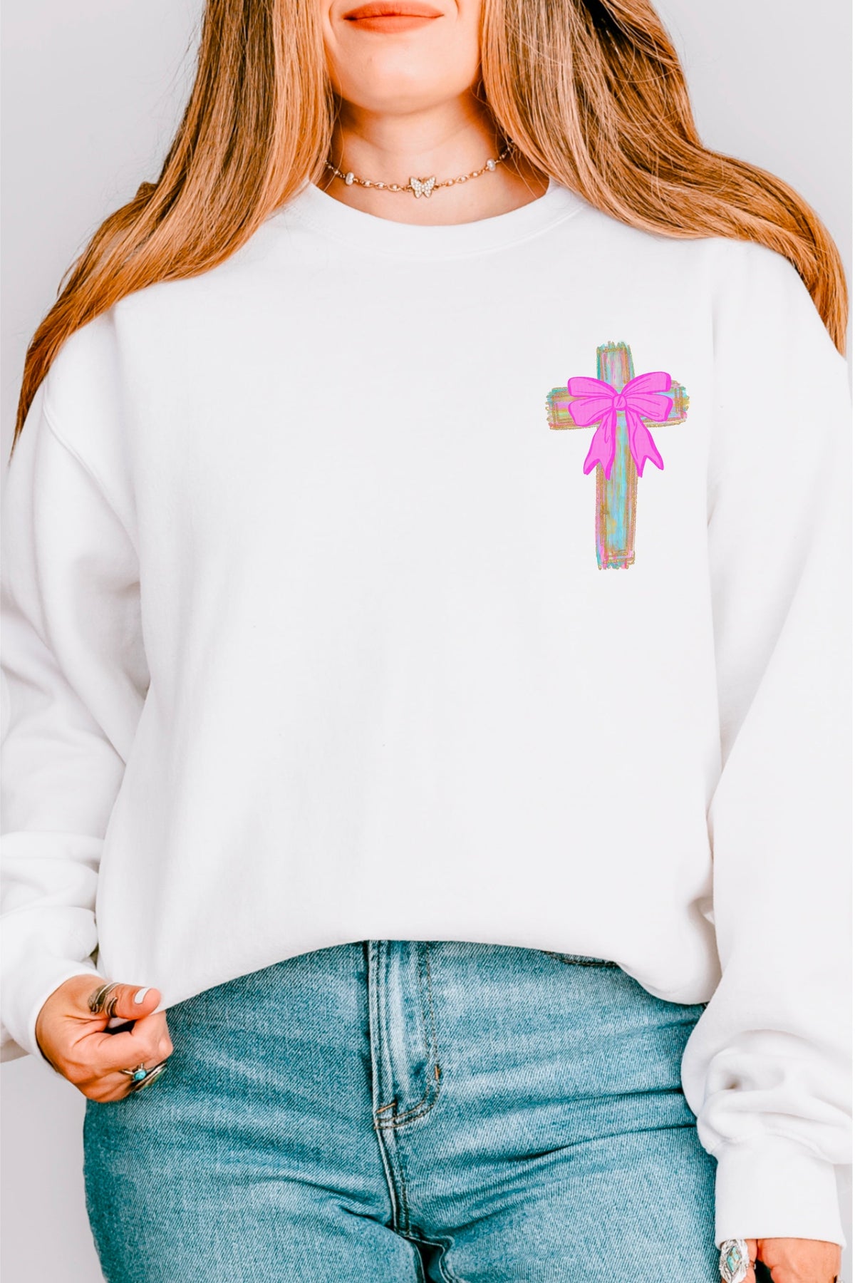 Jesus makes me a happy camper POCKET DTF transfer