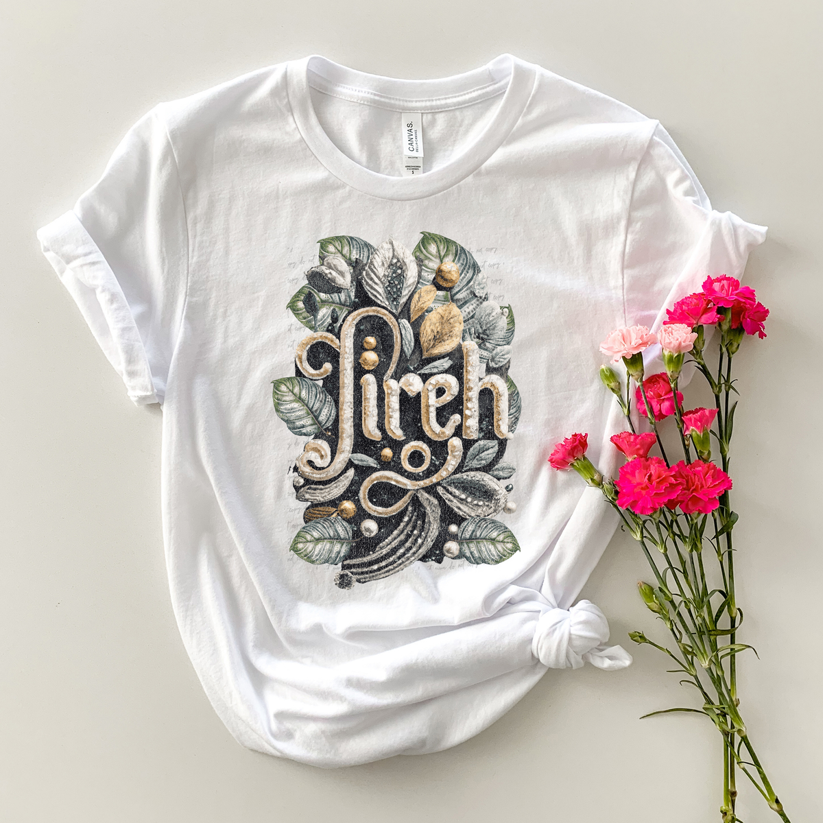 Jireh Plants Background 76932 DTF Transfer