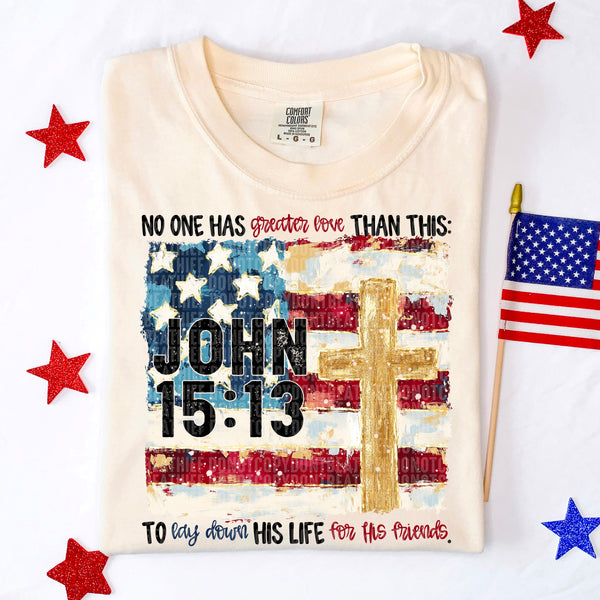 No one has greater love than this (SDD) 100531 DTF transfer