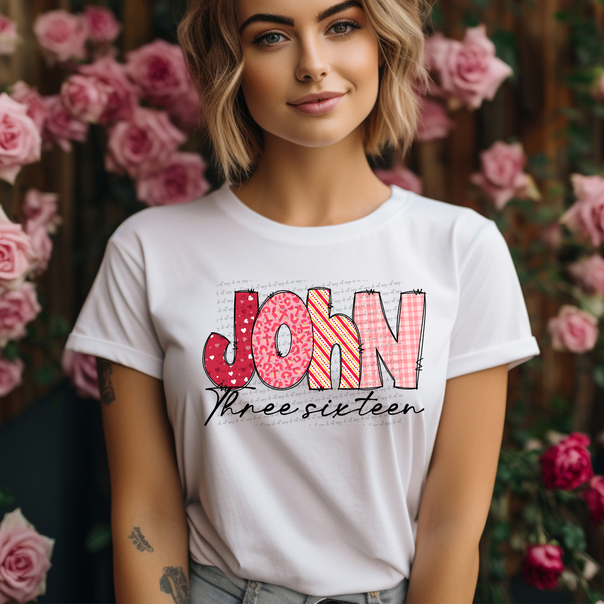 John Three Sixteen 71844 DTF Transfer