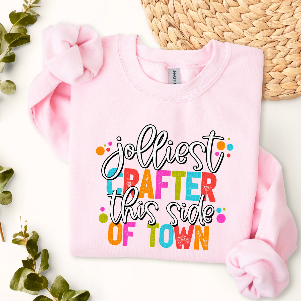 Jolliest Crafter This Side Of Town (SDD) DTF Transfer