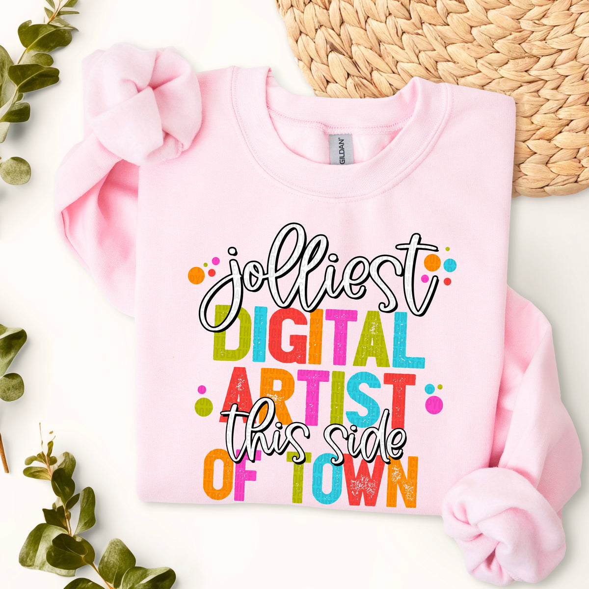 Jolliest Digital Artist  This Side Of Town (SDD) DTF Transfer