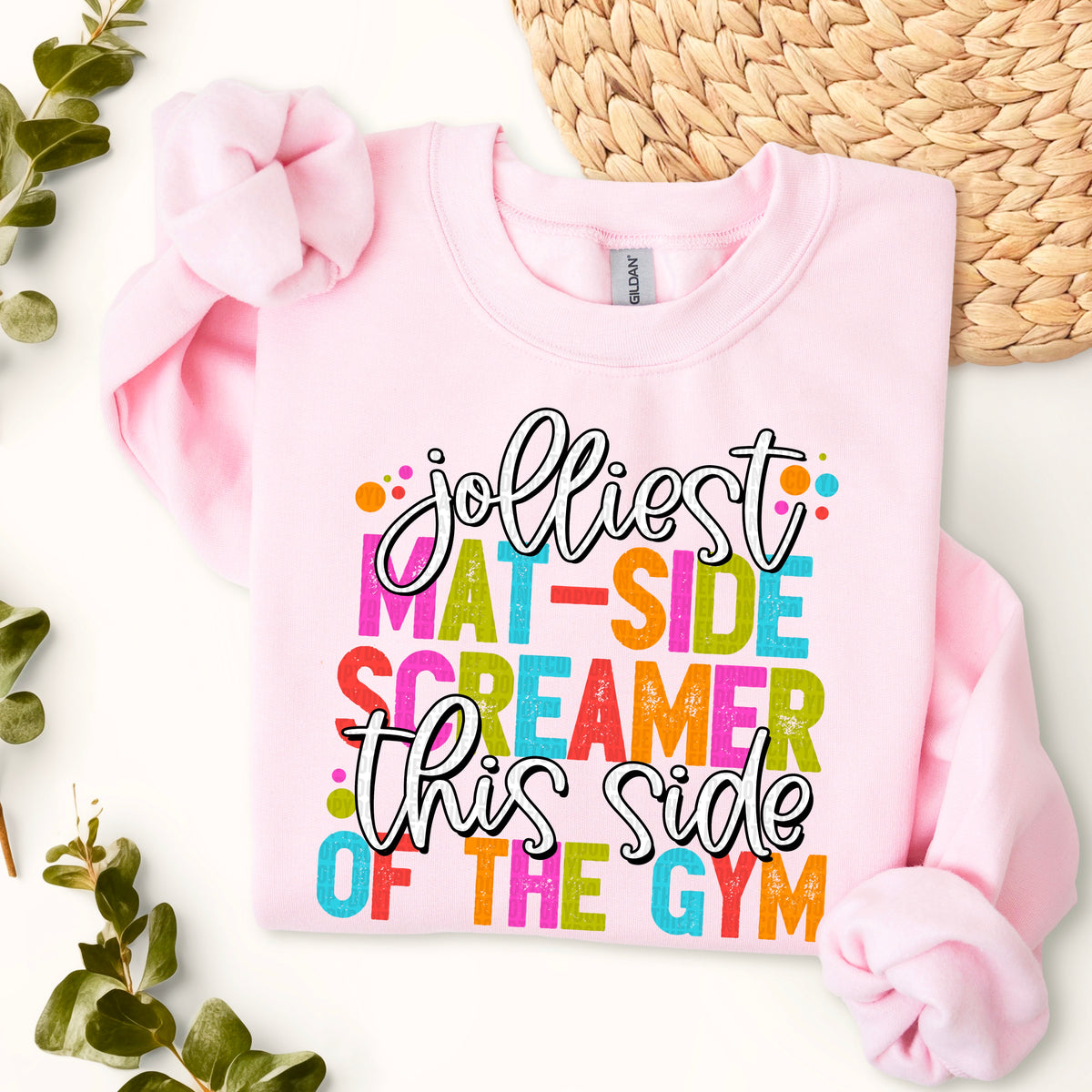 Jolliest Mat Side Screamer This Side Of The Gym (SDD) DTF Transfer