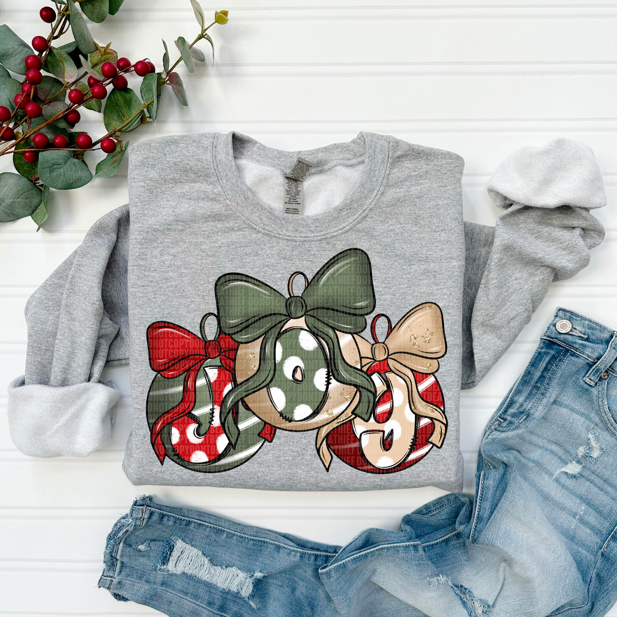 Joy Ornaments (SDD) DTF Transfer