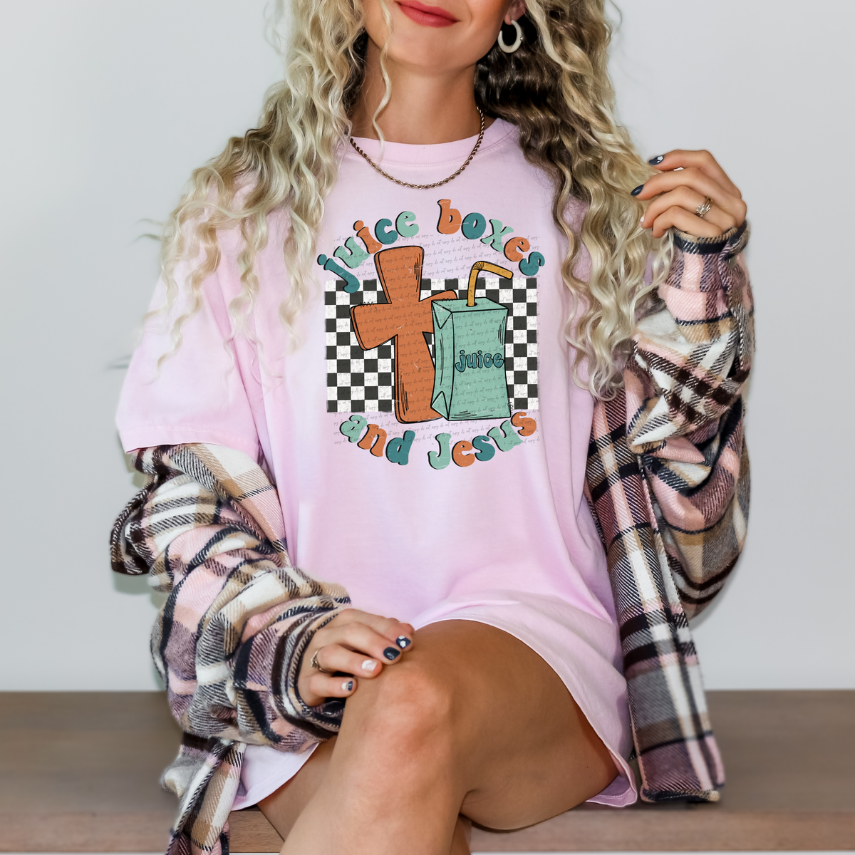 Juice Boxes And Jesus Boy 104690 DTF transfer