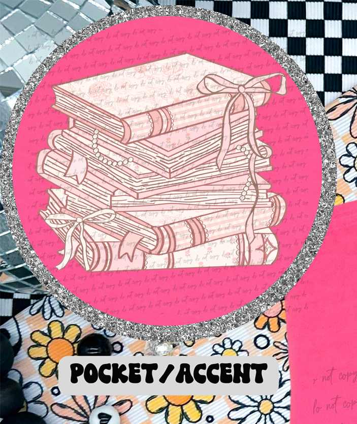 Just A Girl Who Loves To Read Books (Pocket Print) 86408 DTF Transfer