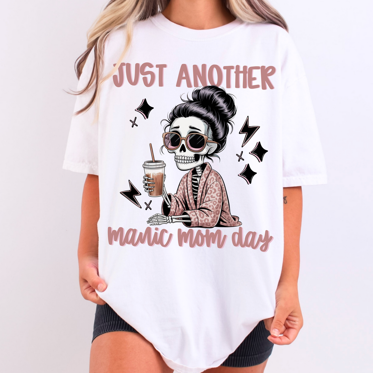 Just another manic mom day (CMD) 100583 DTF transfer