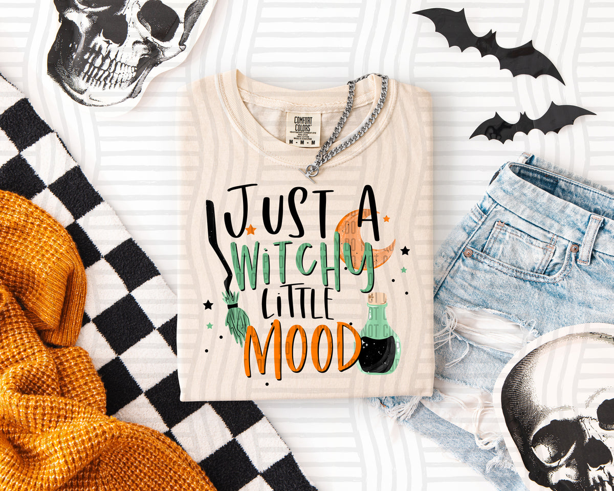 Just a witchy little mood (caplinger) DTF Transfer