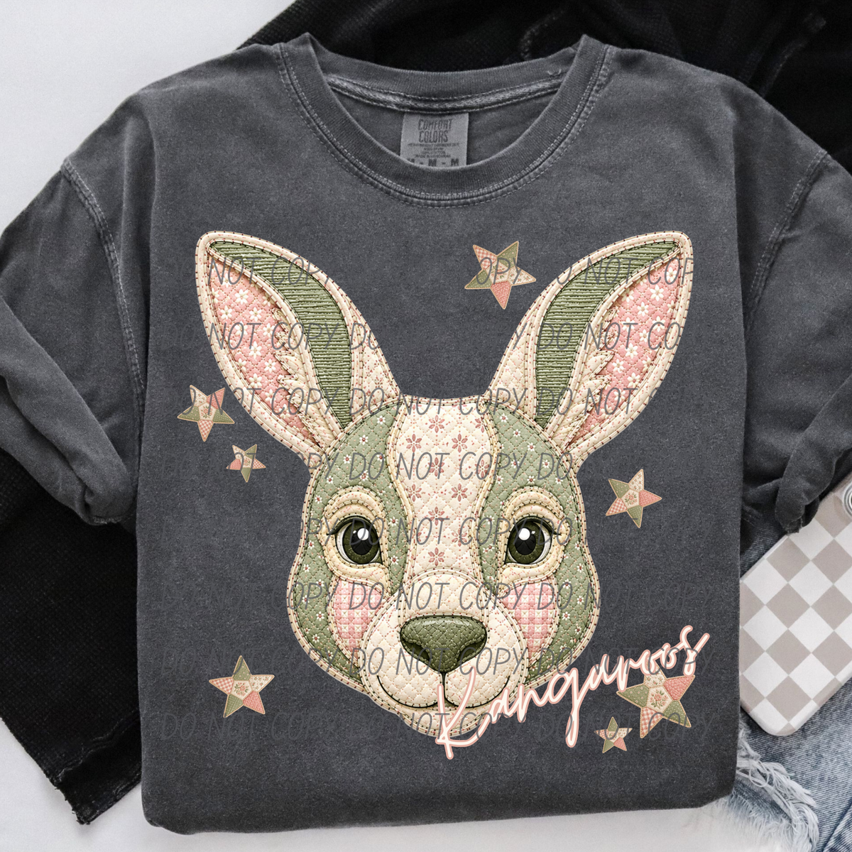 Kangaroos meemaw mascot (City) DTF Transfer