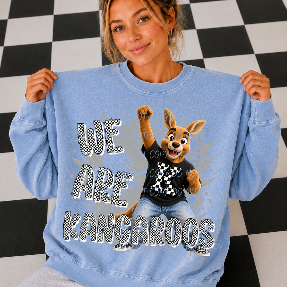 kangaroos campus crew (city) DTF transfer