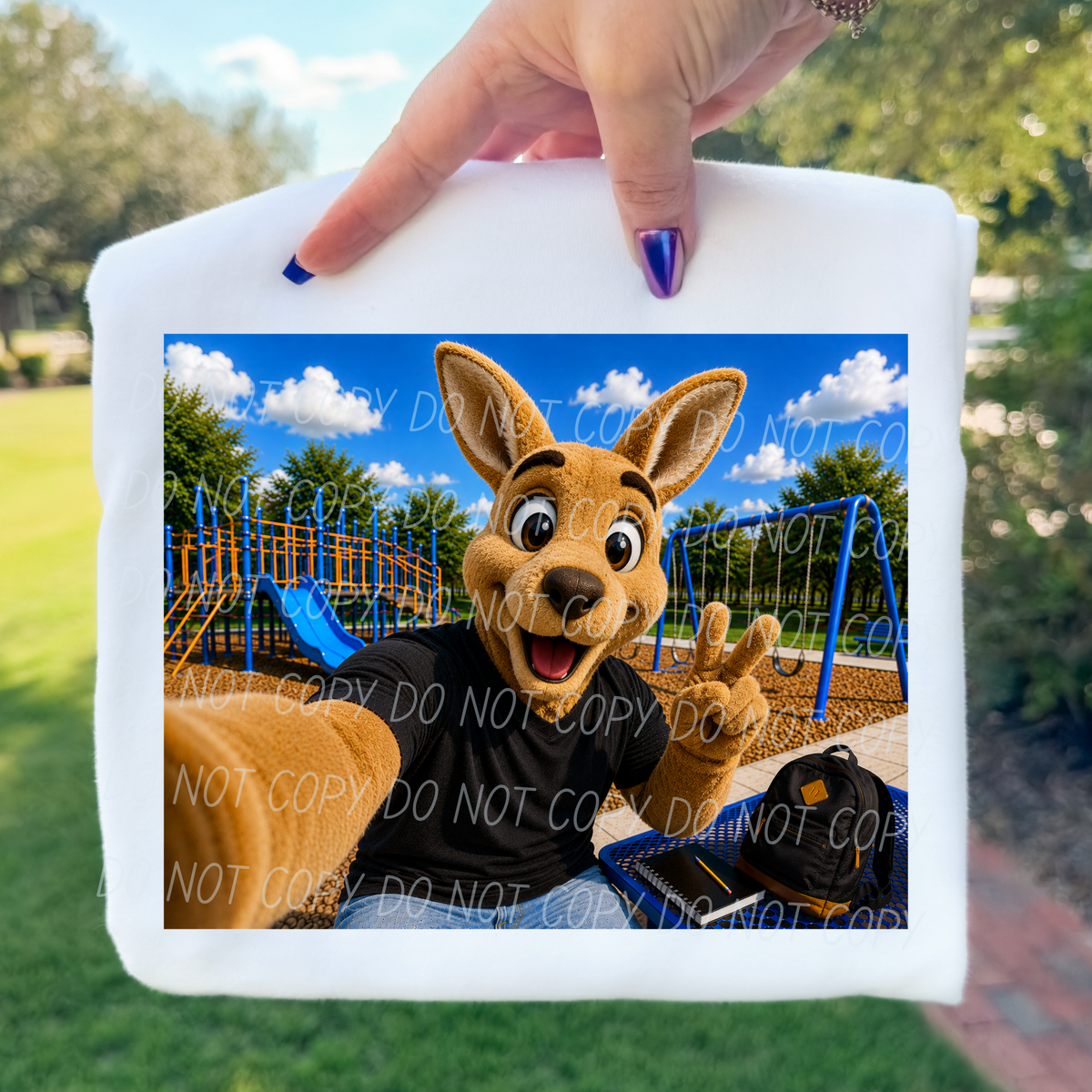 Kangaroos Mascot (City) DTF transfer